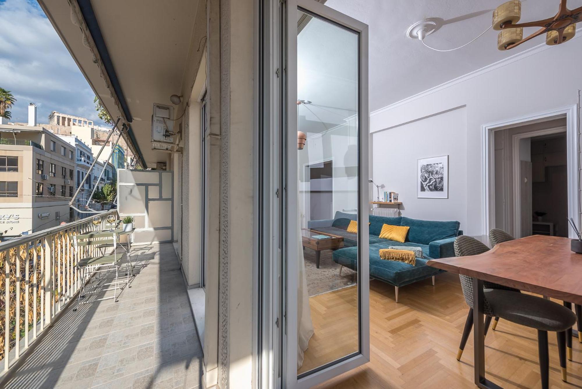 Spacious 2Bds Apt With Acropolis View In Center เอเธนส์ ภายนอก รูปภาพ